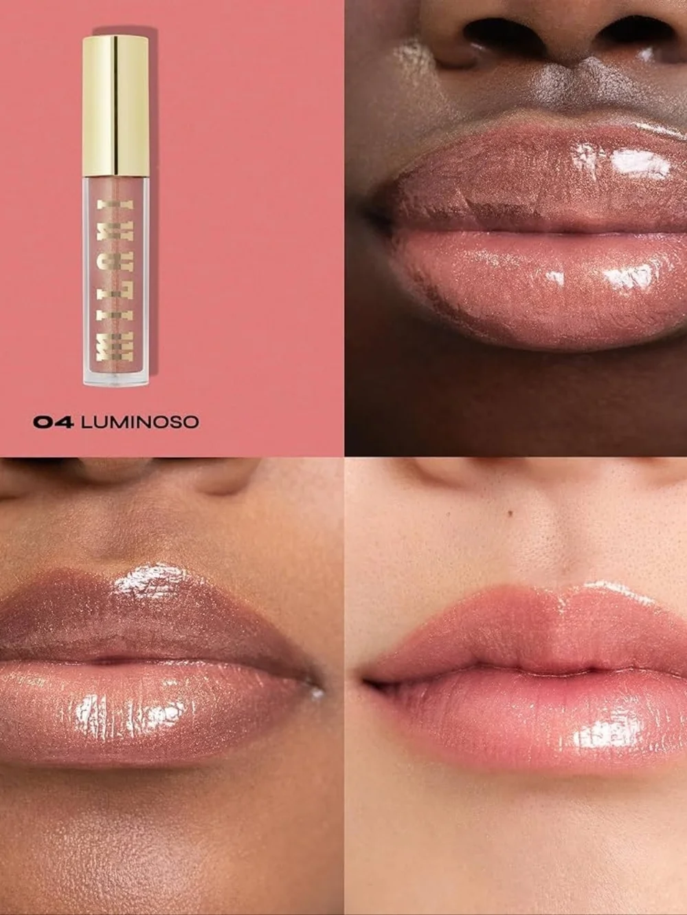 2 x Milani Keep It Full Nourishing Lip Plumper 04 Luminoso